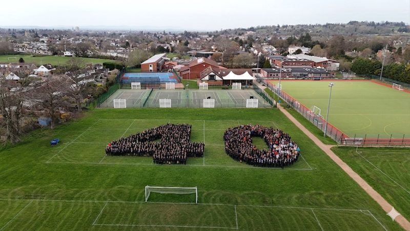 Balcarras School Giving Day campaign page showing more than £40,000 raised